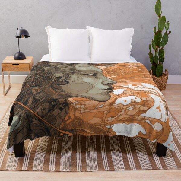 Item preview, Character Portrait - Abstract Art designed and sold by letsgetinspired.