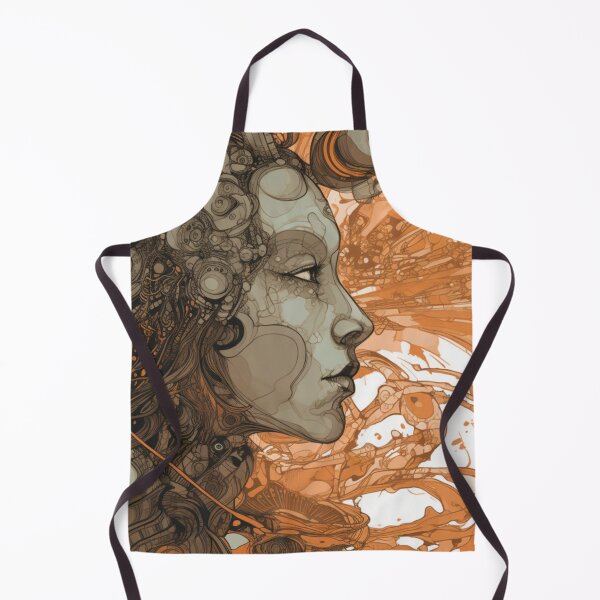 Item preview, Character Portrait - Abstract Art designed and sold by letsgetinspired.