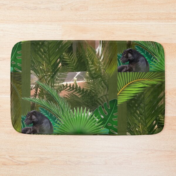 Item preview, Black panther between palms  designed and sold by Khala.