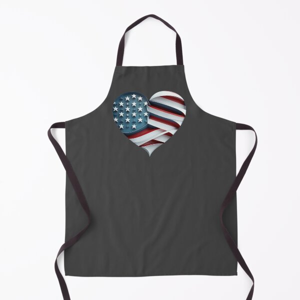 Item preview, USA flag heart designed and sold by Zaolta.