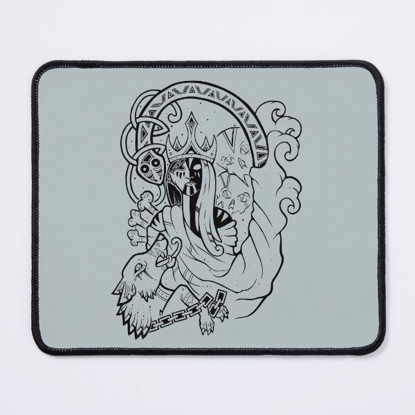 Item preview, The children of Loki - Hel, Fenrir and Jörmungandr designed and sold by Ylfa Art.