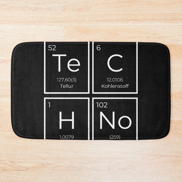 Artikelvorschau, Techno Science Periodensystem entworfen und verkauft von ChrisFeil.
