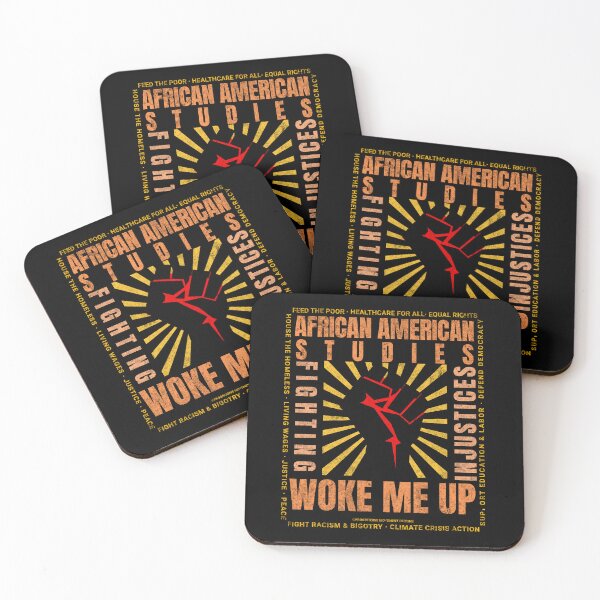 Item preview, PMD00842 Progressive Movement Designs African American Studies Woke Me Up Pride Fist design shows you support Historically Black Colleges and Universities students progressive goals for Democrats designed and sold by ProgressiveLeft.