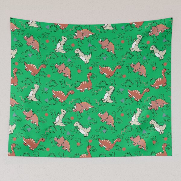 Item preview, Kawaii Dinosaur Gang: Sweet and Friendly Design, Dino Fun: Bright and Lively Kawaii Design designed and sold by Soundpups.