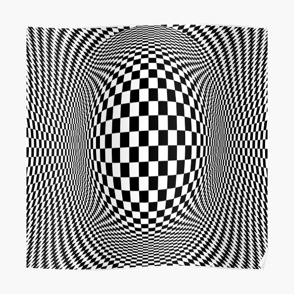 Optical Illusion - Visual Illusion Poster