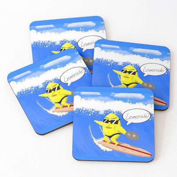 Item preview, Ludicrous Lemon Surfing designed and sold by Loharts.