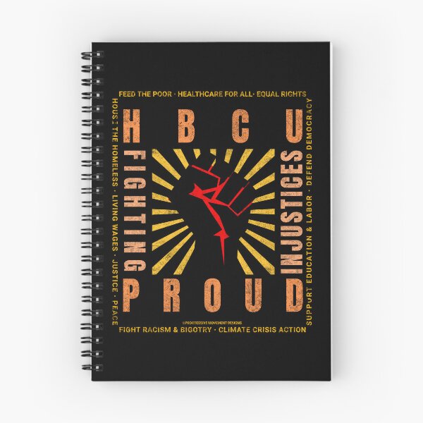 Item preview, PMD00844 Progressive Movement Designs HBCU Proud Pride Fist design shows you support Historically Black Colleges and Universities students progressive goals for Democrats designed and sold by ProgressiveLeft.