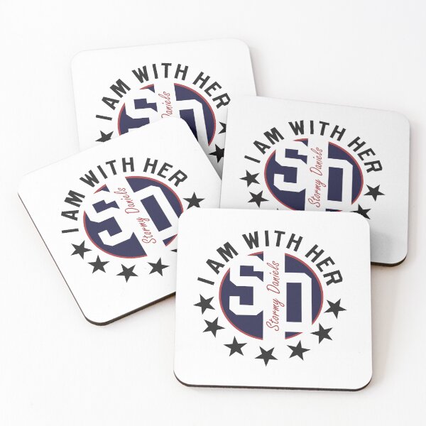Item preview, Team Stormy I Am With Her Political BOLD Typography American White Stars designed and sold by Zazizu.