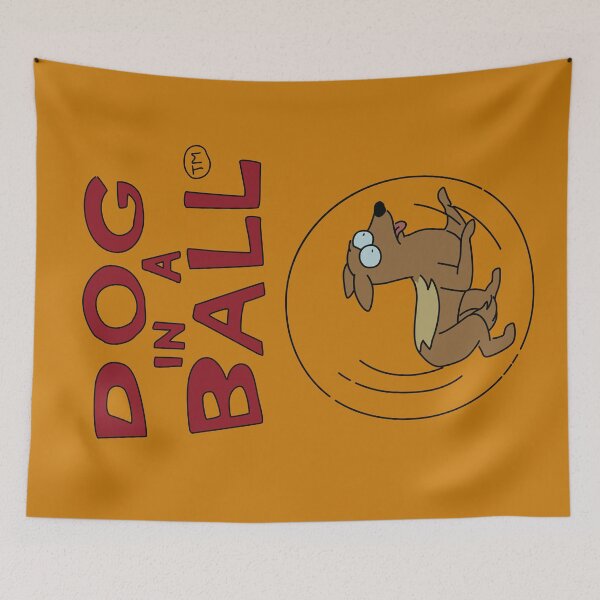 Aperçu de l'œuvre Chien en boule créée et vendue par REALsaintpetty.