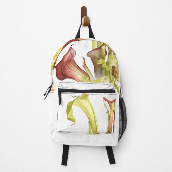 Item preview, Colorful Retro/ Vintage Carnivorous Pitcher Plant Botanical Illustration designed and sold by crickmonster.