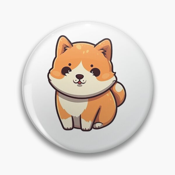 Item preview, Copy of Cute dog shiba sticker designed and sold by printsandpixels.