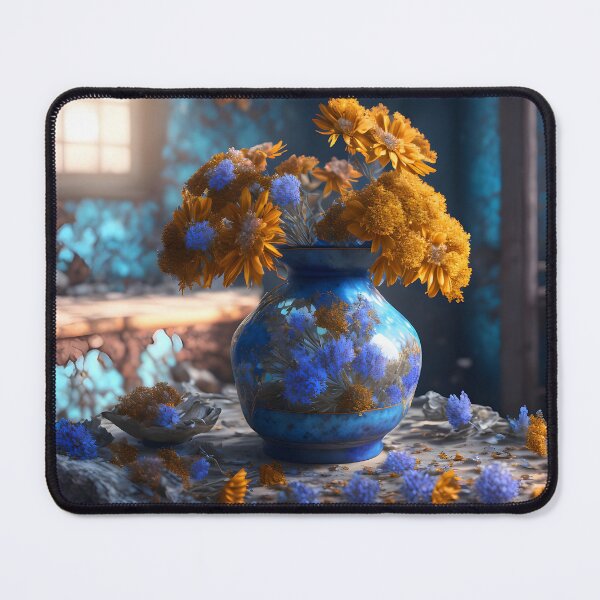 Item preview, Flowers In Vase Digital Art designed and sold by ArtsyWishesShop.