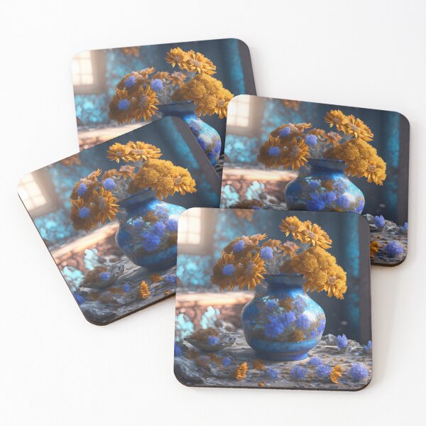 Item preview, Flowers In Vase Digital Art designed and sold by ArtsyWishesShop.