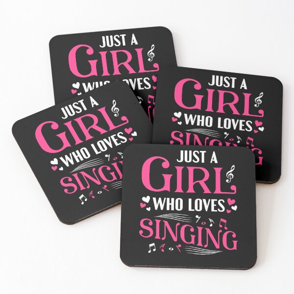 Item preview, Just A Girl Who Loves Singing designed and sold by dmanalili.