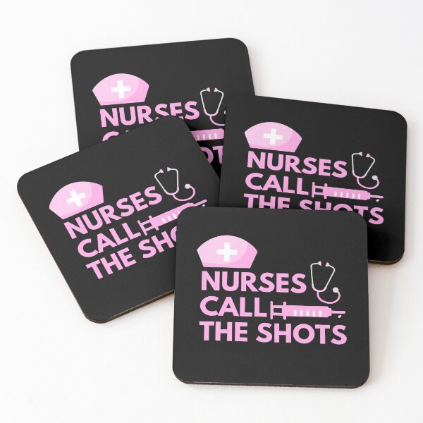 Item preview, Nurses Call the Shots, Cute Nursing Squad Student School Gifts designed and sold by PrintOfi.