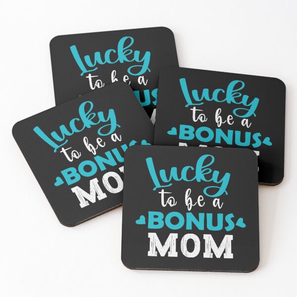 Item preview, Lucky to be a Bonus Mom | Mothersday 2023 | Stepmom designed and sold by InfiniteDemand.