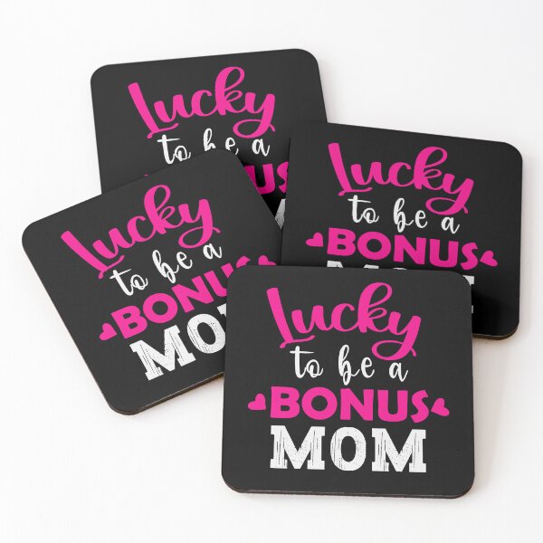 Item preview, Lucky to be a Bonus Mom | Mothersday 2023 | Stepmom designed and sold by InfiniteDemand.