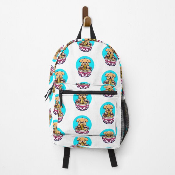 Item preview, Kawaii Dog Eating Ramen designed and sold by NathalieRached.