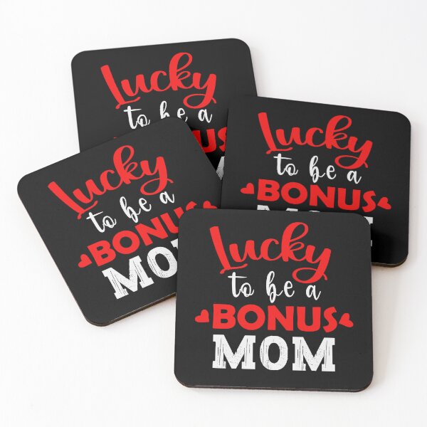 Item preview,  Lucky to be a Bonus Mom | Mothersday 2023 | Stepmom designed and sold by InfiniteDemand.