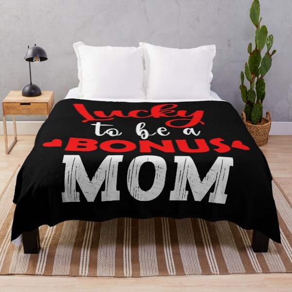 Item preview, Lucky to be a Bonus Mom | Mothersday 2023 | Stepmom designed and sold by InfiniteDemand.