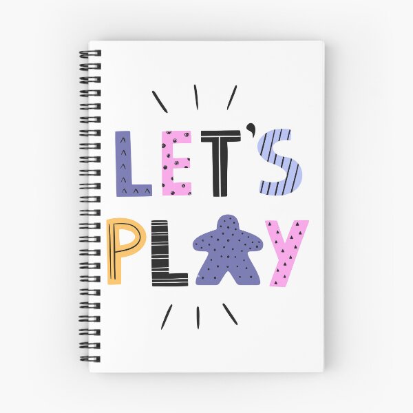 Item preview, Let's Play - Meeple Board Game Gift designed and sold by BeamGeeks.