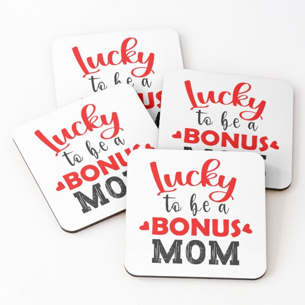 Item preview,  Lucky to be a Bonus Mom | Mothersday 2023 | Stepmom designed and sold by InfiniteDemand.