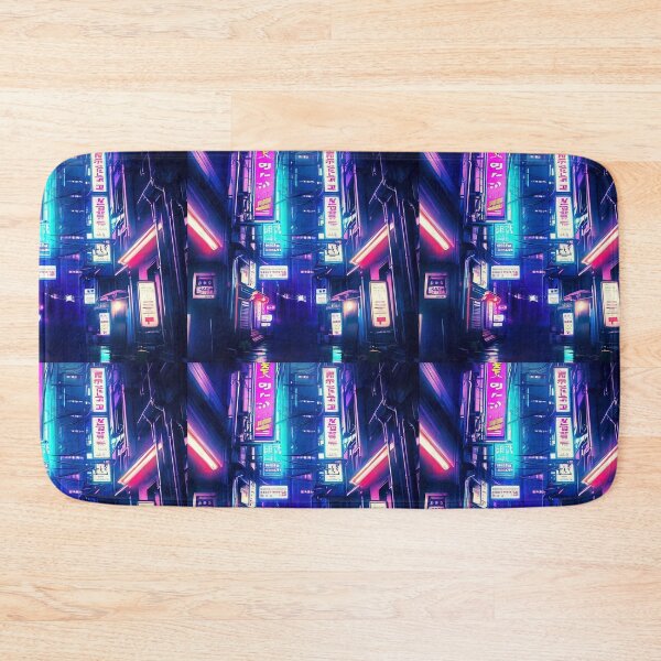 Item preview, Neon Alley Epic Anime Street designed and sold by Rag-Dog.