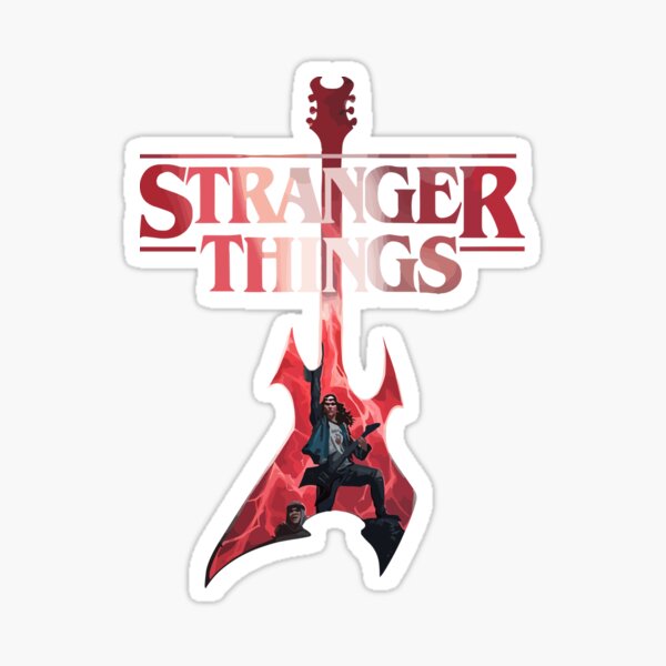 Item preview, Eddie Stranger Things Guitar Hero designed and sold by PGasbarroneArt.