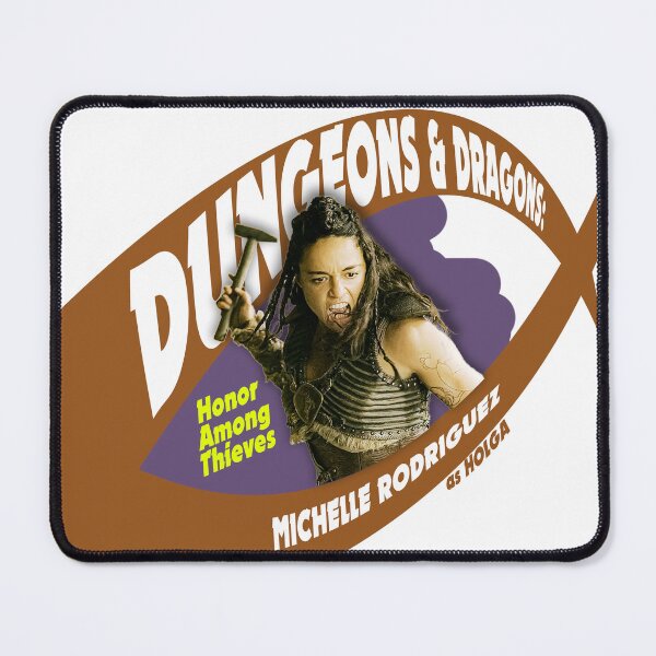 Item preview, Dungeons & Dragons: Honor Among Thieves Michelle Rodriguez as Holga fan works graphic design by ironpaette designed and sold by ironpalette.