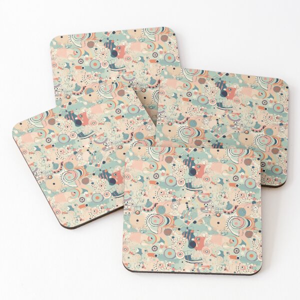 Artikelvorschau, Kandinsky style seamless pattern entworfen und verkauft von mliotard.
