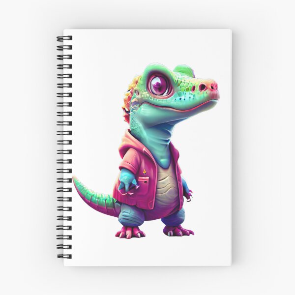 Item preview, Mischievous Grin of a Whimsical Baby Dinosaur designed and sold by srandrew32.
