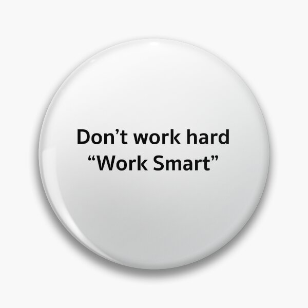 Item preview, Dude "Work Smart" designed and sold by LaveaShop.