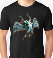 ICARUS THROWS THE HORNS - dark shadows ***find hidden gems in my portfolio*** Unisex T-Shirt