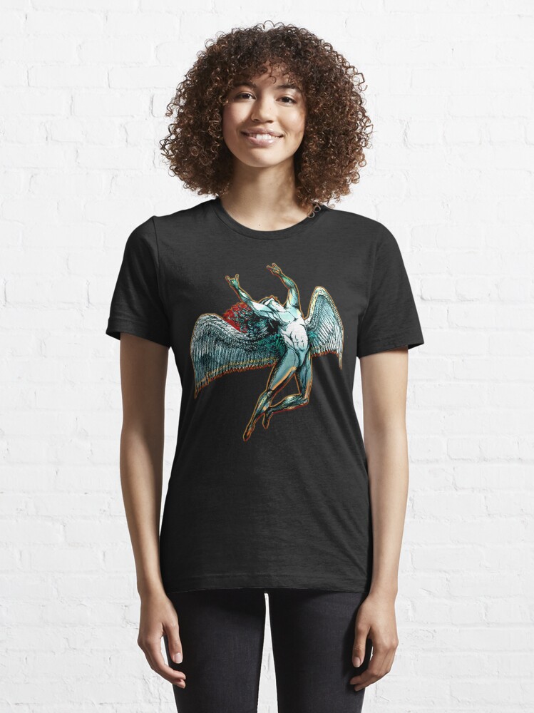 Alternate view of ICARUS THROWS THE HORNS - dark shadows *awesome UNLISTED designs in my portfolio* Essential T-Shirt