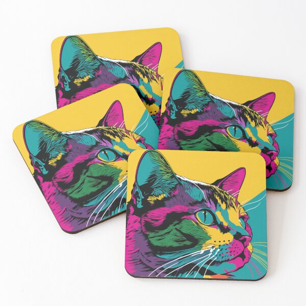 Item preview, Pop Culture Cat Portrait designed and sold by Bold-Balance.