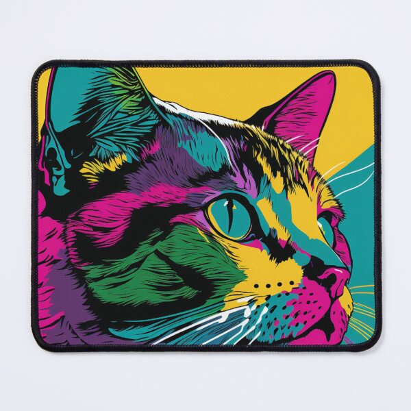 Item preview, Pop Culture Cat Portrait designed and sold by Bold-Balance.