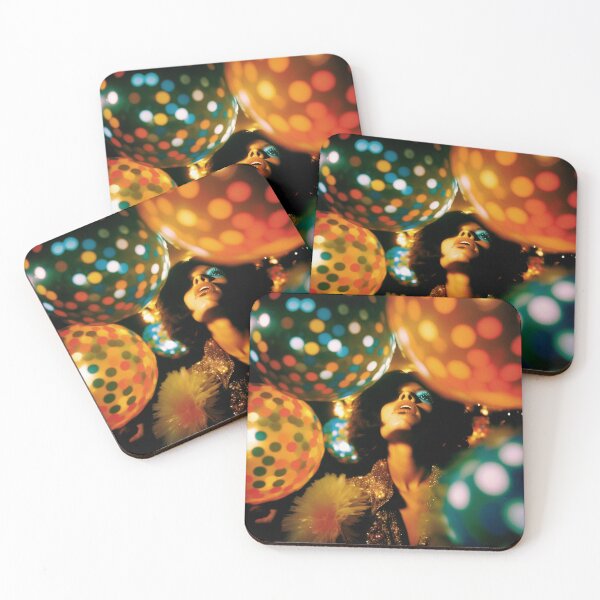 Item preview, Vintage disco girl designed and sold by Yamy Morrell Art and Design.