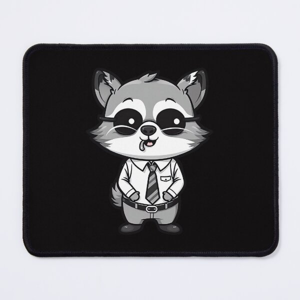 Item preview, Kawaii Businessman racoon designed and sold by FurFashion.