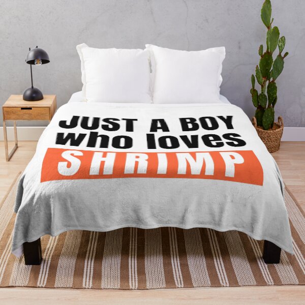 Item preview, Just a boy who loves shrimp. designed and sold by Creativity Zone.