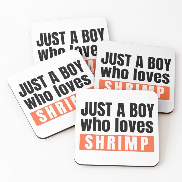 Item preview, Just a boy who loves shrimp. designed and sold by Creativity Zone.