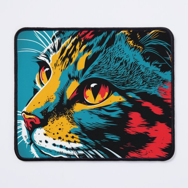 Item preview, Pop Culture Cat Portrait designed and sold by Bold-Balance.