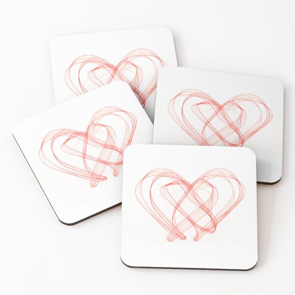 Item preview, Line hearts designed and sold by buarever.