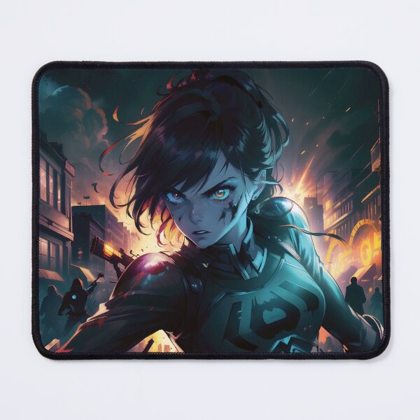 Item preview, Dynamic Female Superhero designed and sold by ByteyCreatives.