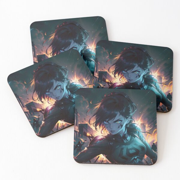 Item preview, Dynamic Female Superhero designed and sold by ByteyCreatives.