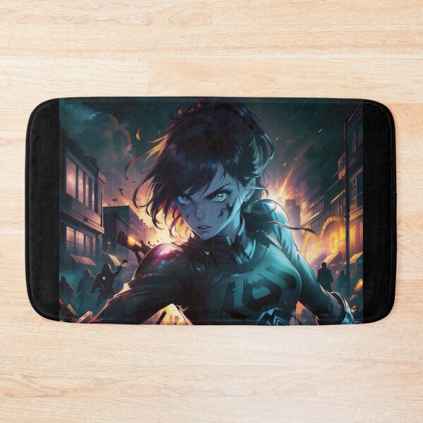 Item preview, Dynamic Female Superhero designed and sold by ByteyCreatives.