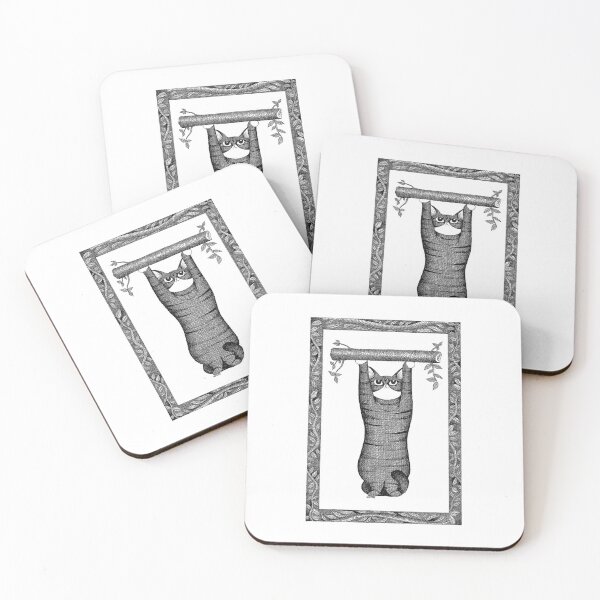 Item preview, Cat Alphabet: letter T designed and sold by gatteria.