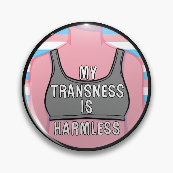 Item preview, my transness is harmless (pink) designed and sold by Lytranthropy.