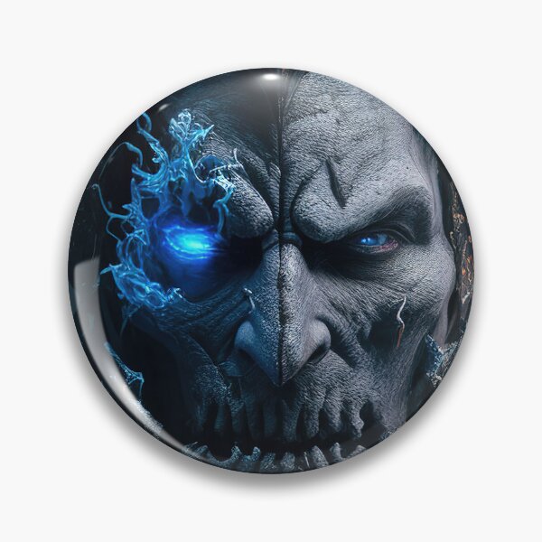 Item preview, Zombie lich man portrait designed and sold by RK - Shop.