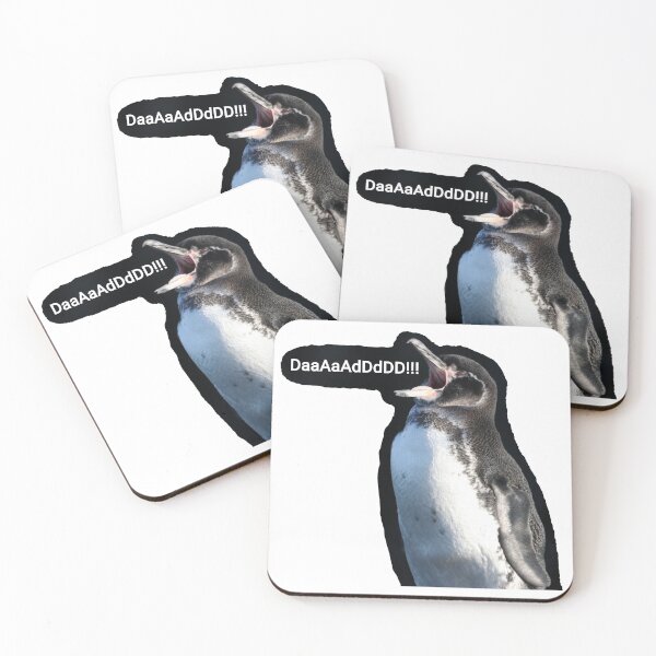 Item preview, Galapagos Penguin calls for Dad designed and sold by SBPenguins.