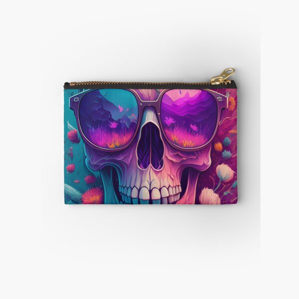 Item preview,  Floral Skull With Sunglasses designed and sold by MudbloodStore.
